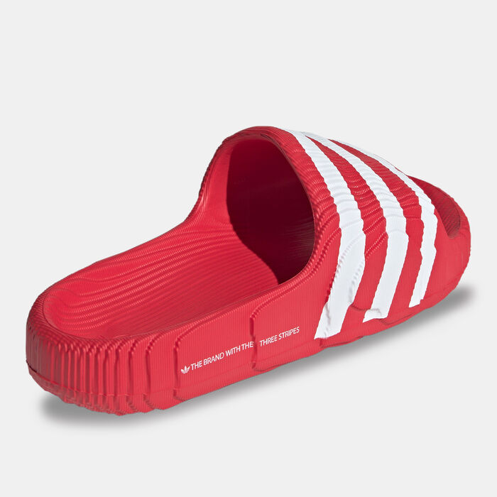 adidas Originals Men's Adilette 22 Slides Red adidas Originals Men's Adilette 22 Slides Red image number 2