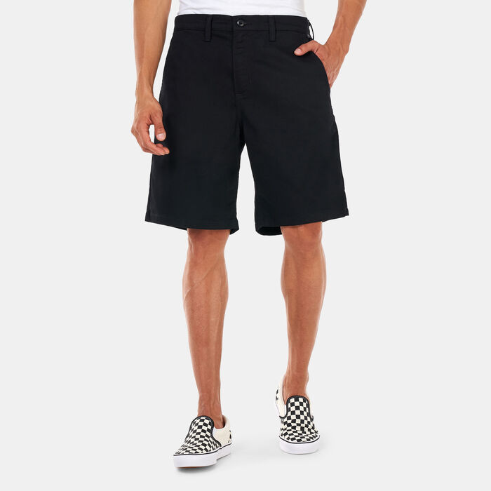Vans Men's Authentic Chino Relaxed Shorts Black Vans Men's Authentic Chino Relaxed Shorts Black image number 0