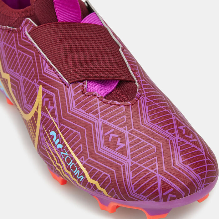 Nike Kids' Zoom Mercurial Vapor 15 Firm-Ground Football Shoe Red Nike Kids' Zoom Mercurial Vapor 15 Firm-Ground Football Shoe Red image number 4