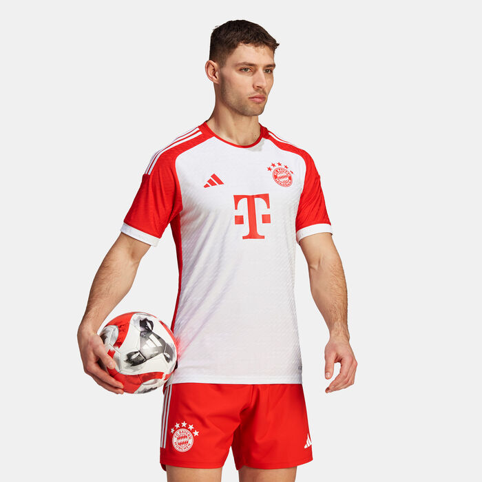 adidas Men's FC Bayern Munich Home Official Jersey - 2023/24 White image number 2
