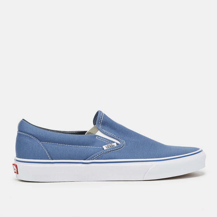 Vans Classic Slip-On Unisex Shoes Blue Vans Classic Slip-On Unisex Shoes Blue image number 1