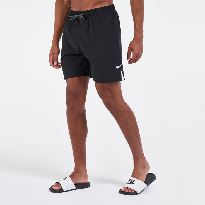 Nike Swim Men's 7-Inch Vital Volley Shorts yellow Nike Swim Men's 7-Inch Vital Volley Shorts yellow image number 0