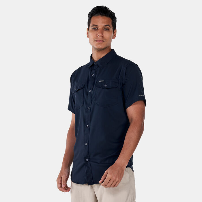 Columbia Men's Utilizer™ II Solid Shirt Blue Columbia Men's Utilizer™ II Solid Shirt Blue image number 0