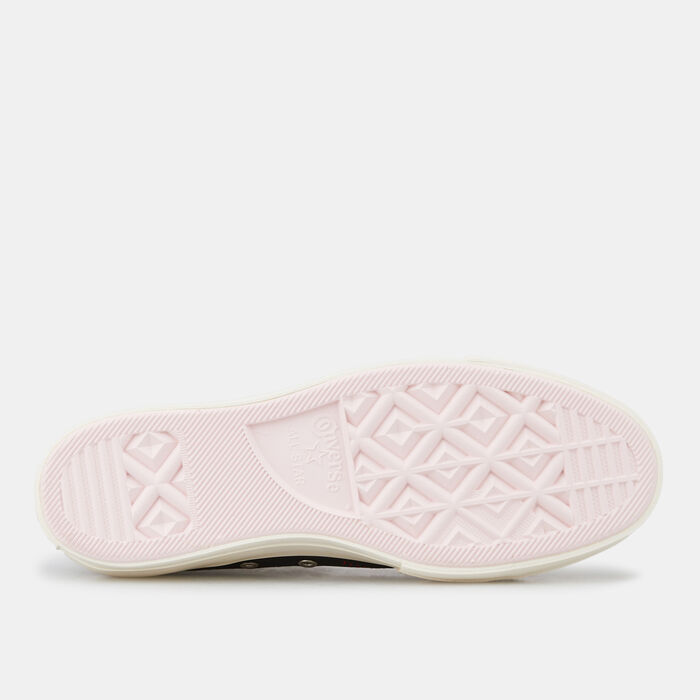 Converse Women's Chuck Taylor All Star Lift Platform Patchwork Shoe Black image number 3