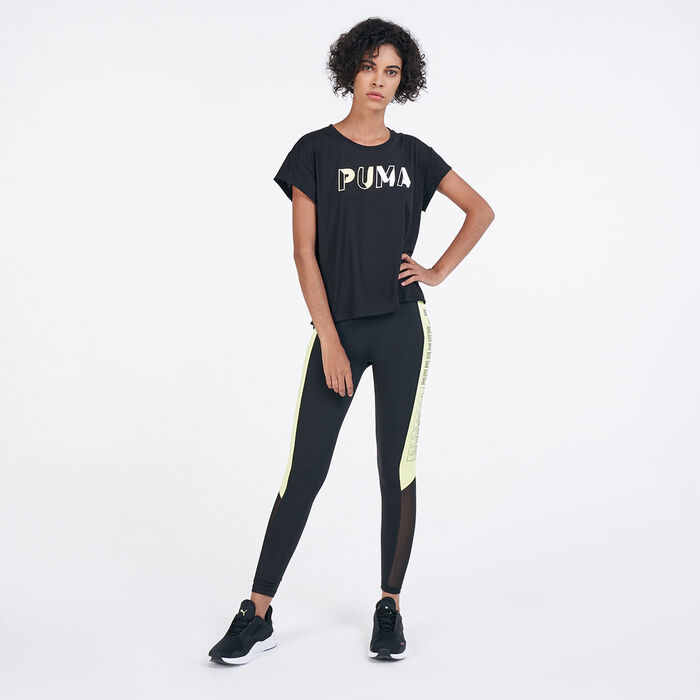 PUMA Women's Modern Sports T-Shirt Black image number 2