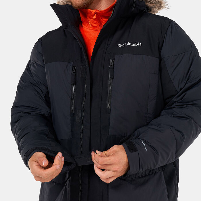 Columbia Men's Marquam Peak Fusion™ Parka Jacket Black image number 3
