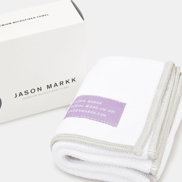 Jason Markk Premium Microfiber Towel White Jason Markk Premium Microfiber Towel White image number 2