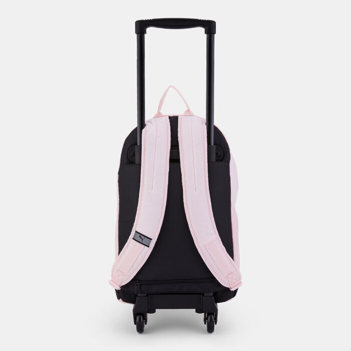 PUMA Kids' Academy Wheel Backpack Pink image number 1