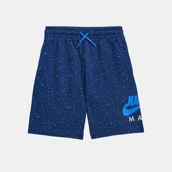 Jordan Kids' Jumpman Speckle Allover Print Shorts (Younger Kids) Blue image number 0