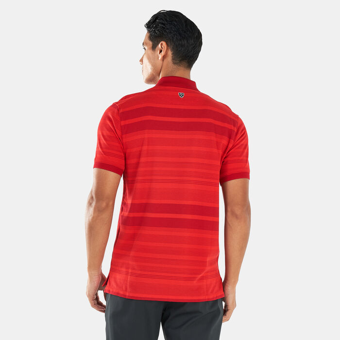Nike Golf Men's Golf Tiger Woods Polo Shirt Red image number 1