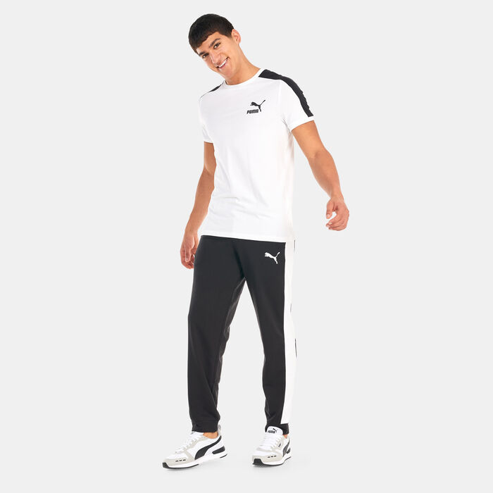 PUMA Men's T7 Iconic T-Shirt White PUMA Men's T7 Iconic T-Shirt White image number 2