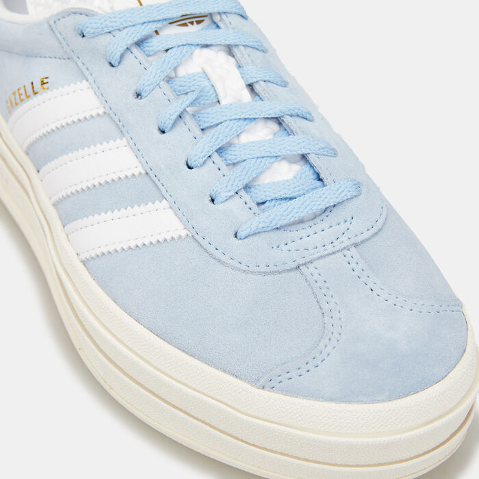 adidas Originals Women's Gazelle Bold Shoes Blue adidas Originals Women's Gazelle Bold Shoes Blue image number 4