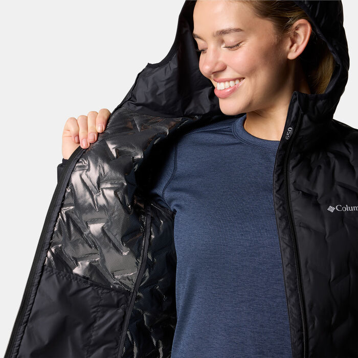 Columbia Women's Delta Ridge II Down Puffer Jacket Black image number 3