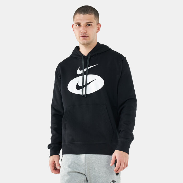 Nike Men's Sportswear Swoosh League Fleece Hoodie White Nike Men's Sportswear Swoosh League Fleece Hoodie White image number 0