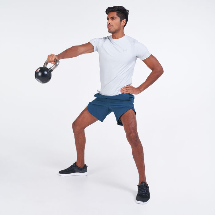 Under Armour Men's Iso-Chill Run T-Shirt Grey image number 2