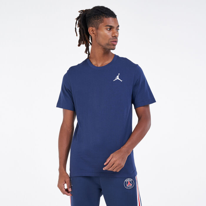 Jordan Men's Jumpman T-Shirt Blue Jordan Men's Jumpman T-Shirt Blue image number 0