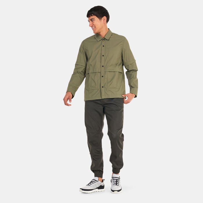Timberland Men's DWR 2-In-1 Overshirt Green image number 2