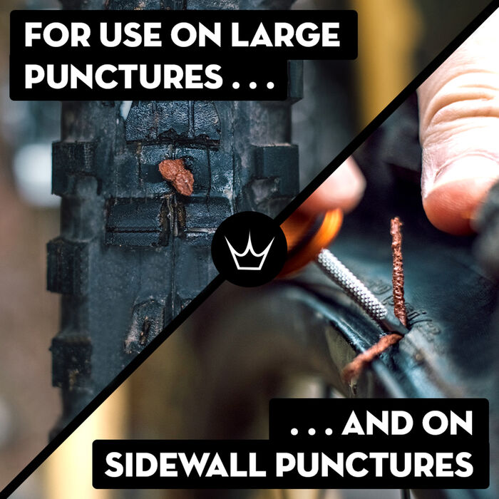 Peaty’s Holeshot Tubeless Puncture Kit Black Peaty’s Holeshot Tubeless Puncture Kit Black image number 5