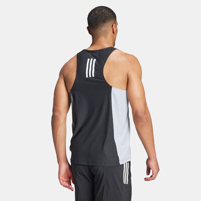 adidas Men's Own the Run Colourblock Tank Top Black adidas Men's Own the Run Colourblock Tank Top Black