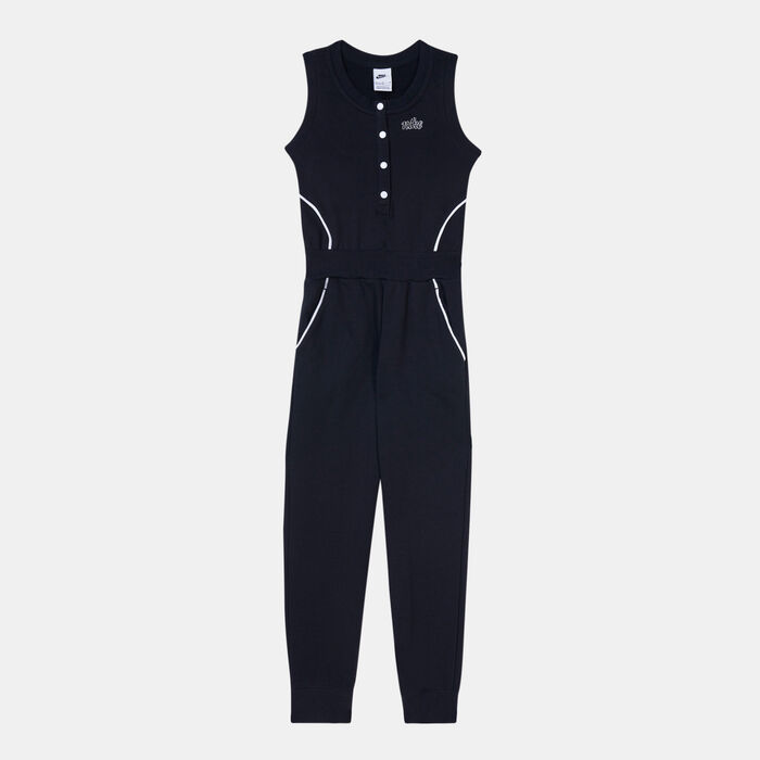 Nike Kids' Sportswear Icon Clash Jumpsuit (Older Kids) Black image number 0