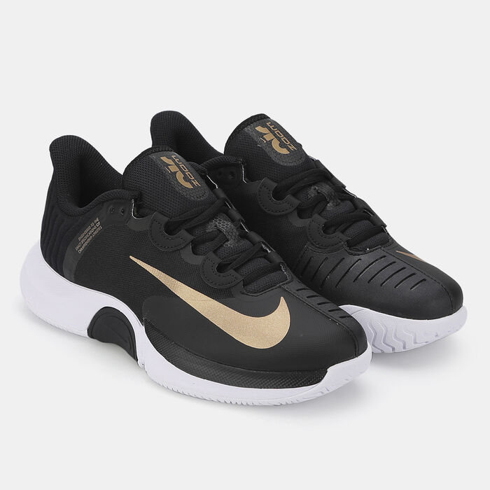 Nike Women's Court Air Zoom GP Turbo Shoe Black Nike Women's Court Air Zoom GP Turbo Shoe Black image number 1