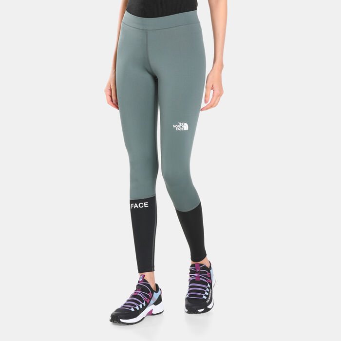 The North Face Women's Mountain Athletics Leggings Green The North Face Women's Mountain Athletics Leggings Green image number 0