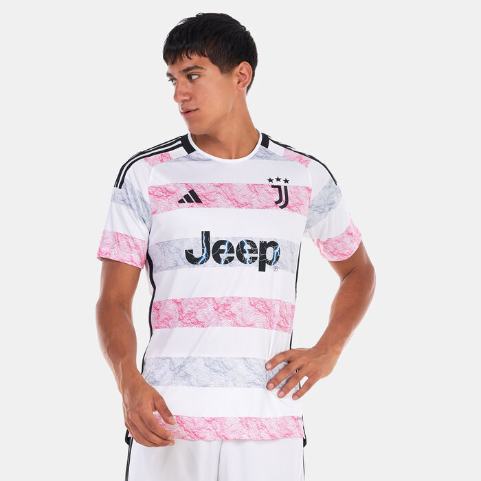 adidas Men's Juventus Away Jersey - 2023/24 White adidas Men's Juventus Away Jersey - 2023/24 White image number 0