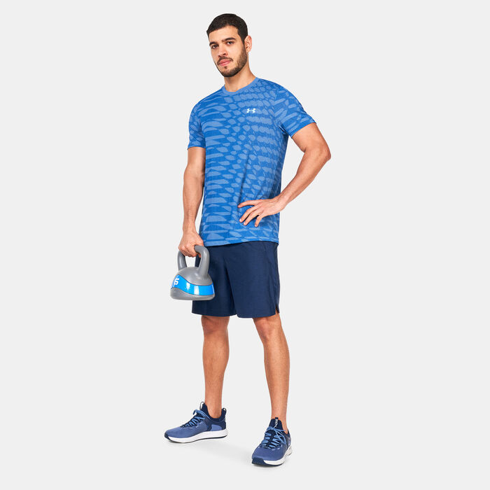 Under Armour Men's UA Tech™ Vent Shorts Blue Under Armour Men's UA Tech™ Vent Shorts Blue image number 2