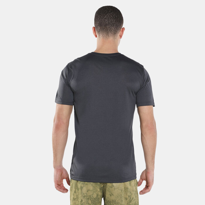 Nike Men's Dri-FIT Training T-Shirt Black Nike Men's Dri-FIT Training T-Shirt Black image number 1