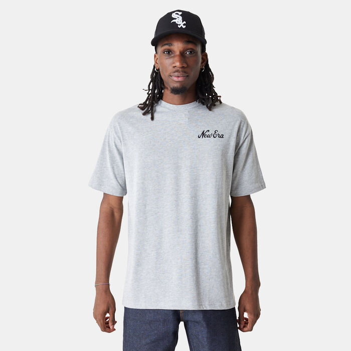 New Era Men's Oversized Character T-Shirt Grey New Era Men's Oversized Character T-Shirt Grey image number 0