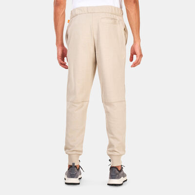 Timberland Men's Heavyweight Mixed Media Sweatpants Grey