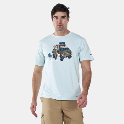 Columbia Men's Sun Trek™ Short Sleeve Graphic T-Shirt Green