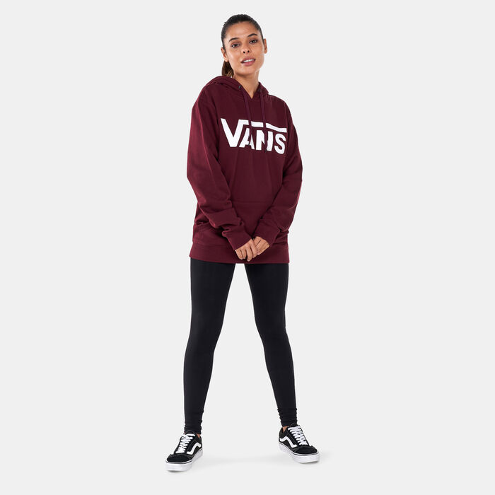 Vans Men's Classic II Hoodie Red image number 2