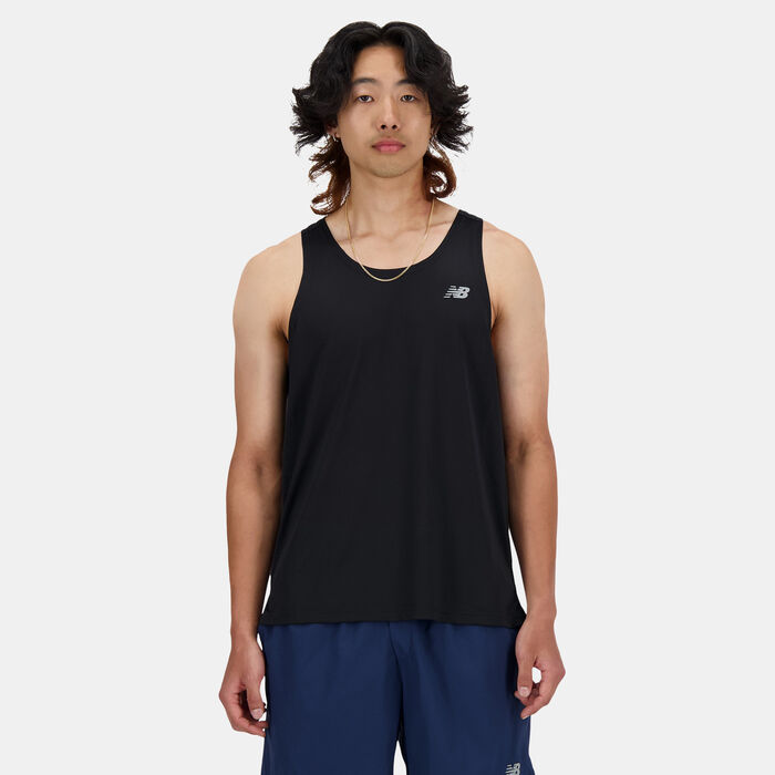 New Balance Men's Sport Essentials Running Tank Top Black New Balance Men's Sport Essentials Running Tank Top Black image number 0