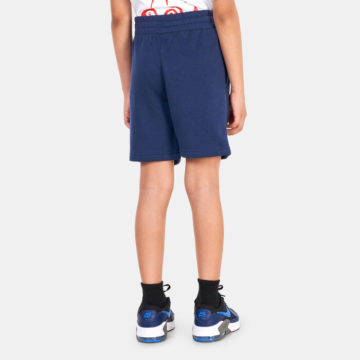 Nike Kids' Sportswear Club Fleece Shorts Blue Nike Kids' Sportswear Club Fleece Shorts Blue image number 1