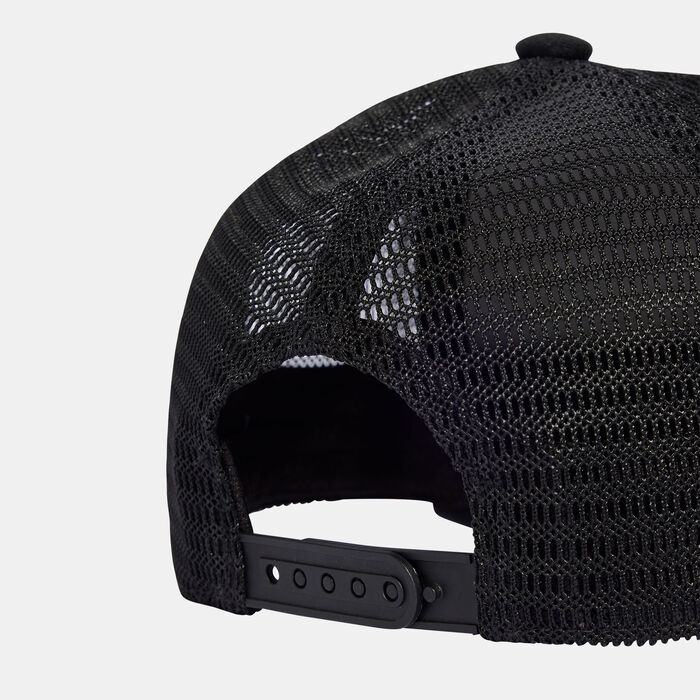 adidas Originals Kids' Graphic Trucker Cap Black adidas Originals Kids' Graphic Trucker Cap Black image number 2