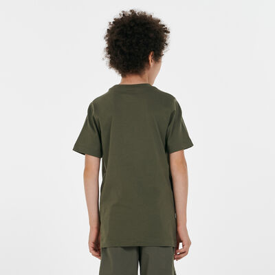 Nike Kids' Sportswear Utility T-Shirt Brown