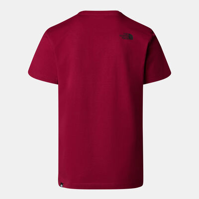 The North Face Men's Simple Dome T-Shirt Red