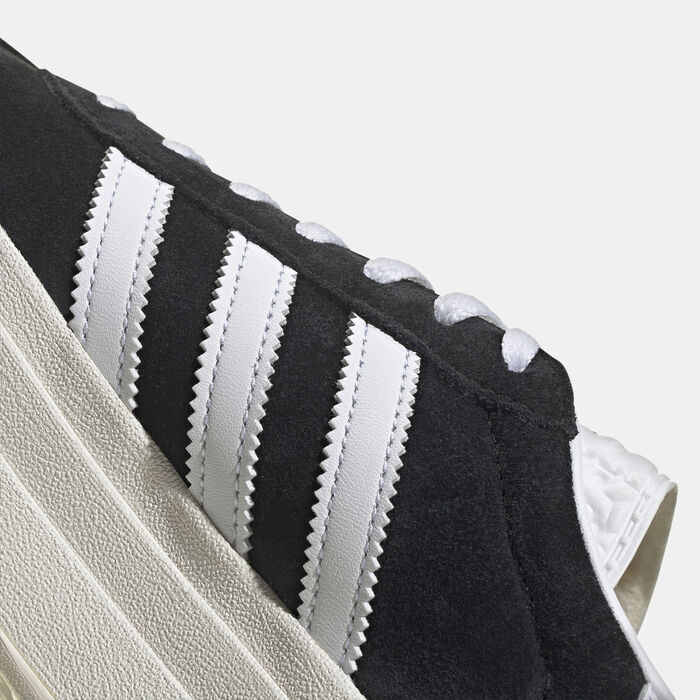adidas Originals Women's Gazelle Bold Shoes Black image number 4