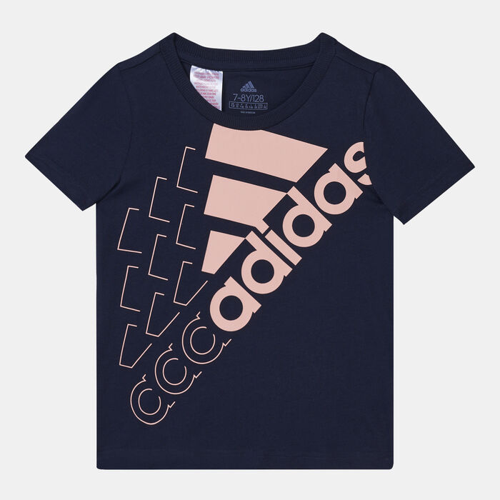 adidas Kids' Essentials Logo T-Shirt Blue adidas Kids' Essentials Logo T-Shirt Blue image number 0