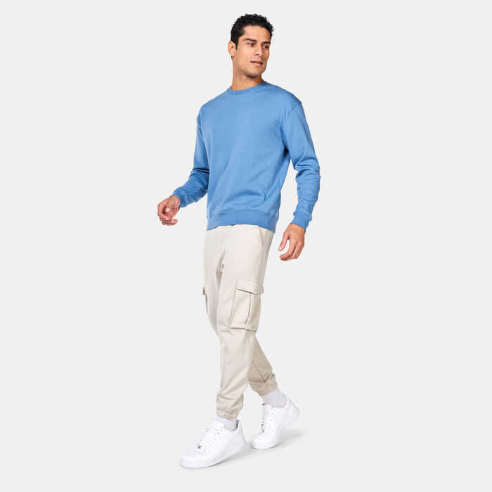 Sun and Sand Sports Men's Interlock Sweatshirt Blue Sun and Sand Sports Men's Interlock Sweatshirt Blue image number 2