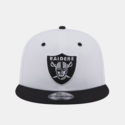 New Era Men's Las Vegas Raiders Crown Patch 9FIFTY Cap White New Era Men's Las Vegas Raiders Crown Patch 9FIFTY Cap White