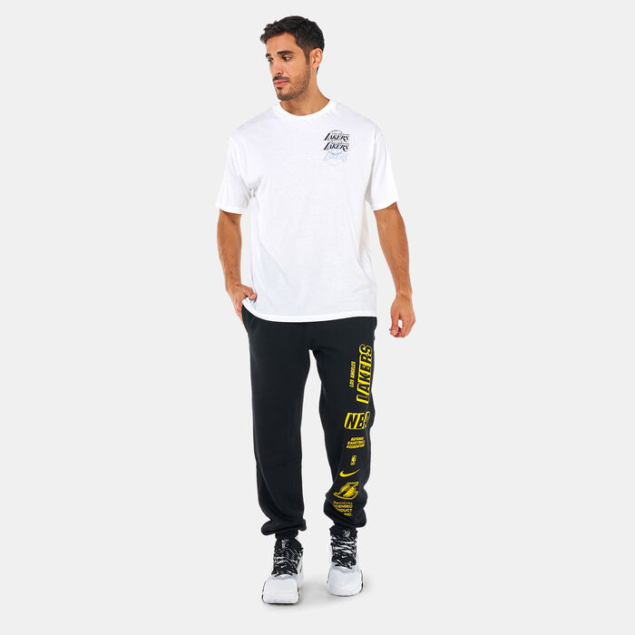 Nike Men's Los Angeles Lakers Courtside Sweatpants Black Nike Men's Los Angeles Lakers Courtside Sweatpants Black image number 2