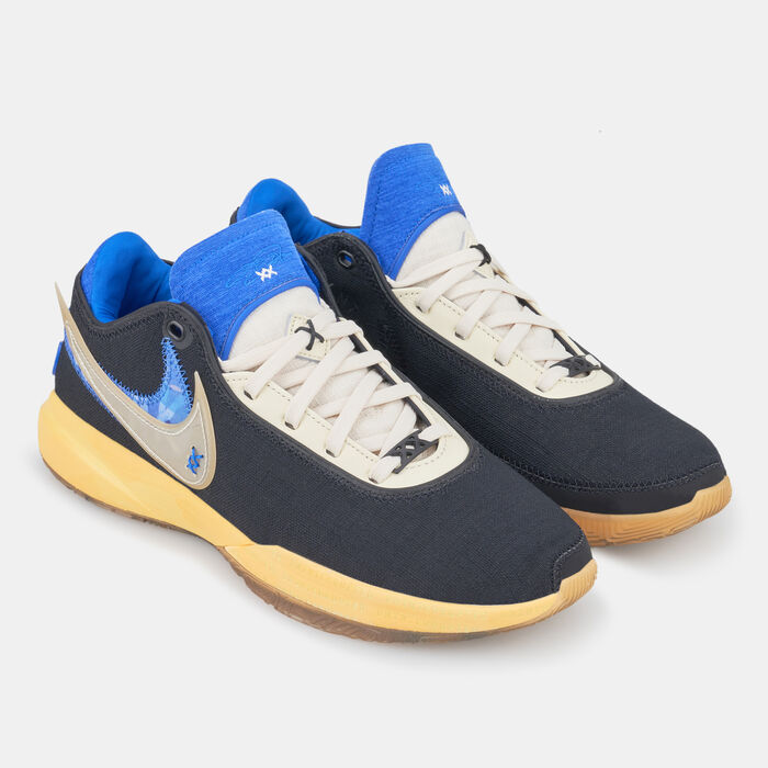 Nike Men's LeBron XX UNINTERRUPTED EP Basketball Shoe Black image number 2