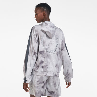 Nike Women's Sportswear Icon Clash Mesh Jacket Grey Nike Women's Sportswear Icon Clash Mesh Jacket Grey