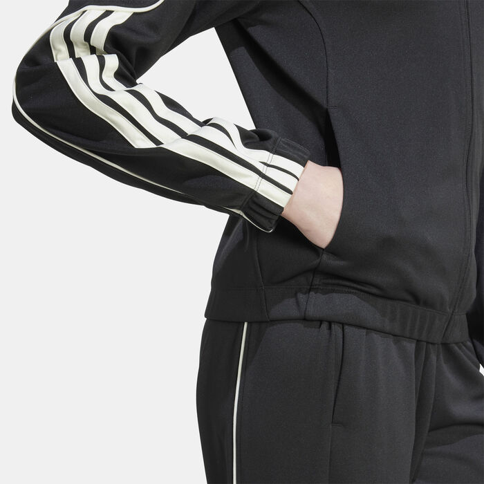 adidas Women's Stadium Tracksuit Black image number 3