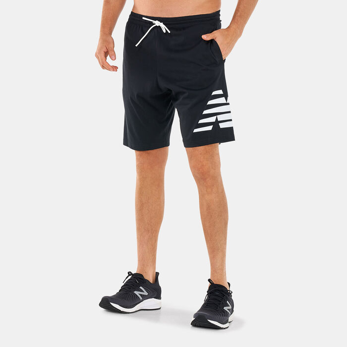 New Balance Men's Heathertech Shorts Black New Balance Men's Heathertech Shorts Black image number 0