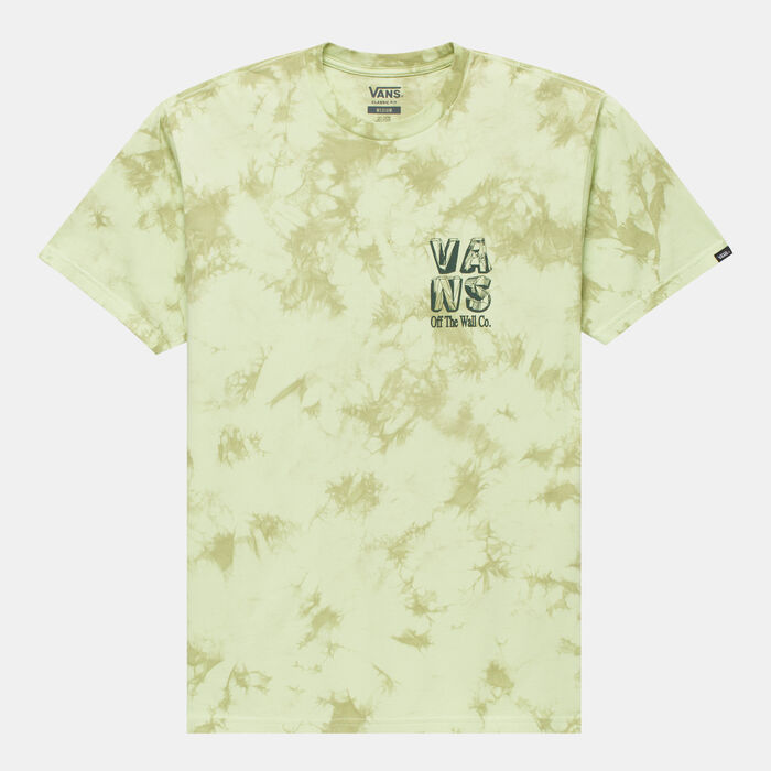 Vans Men's Outdoors Tie-Dye T-Shirt Green image number 0