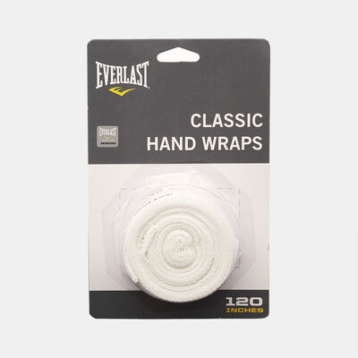 Everlast 120-inch Hand Wraps White Everlast 120-inch Hand Wraps White