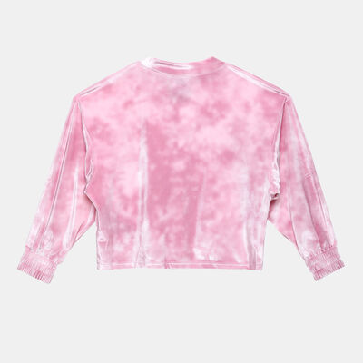 Nike Kids' Velour Sweatshirt Pink Nike Kids' Velour Sweatshirt Pink